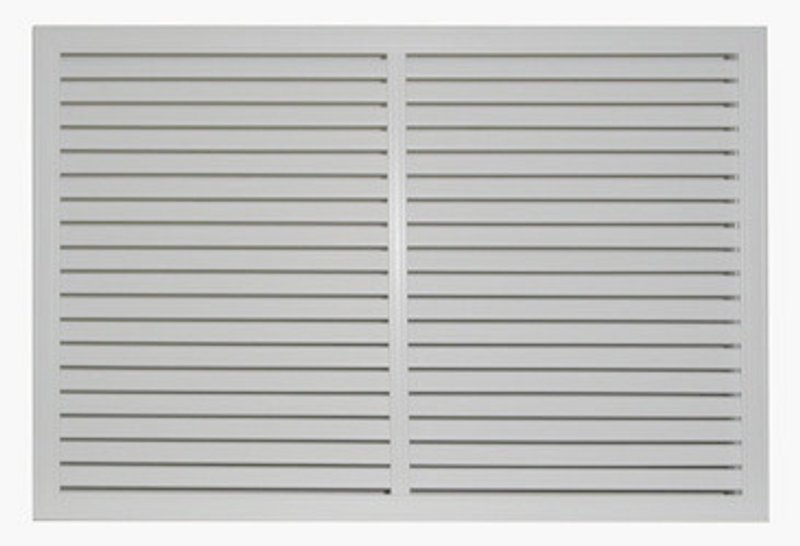 Решетка радиаторная ПВХ 300*600 вертикальная