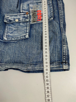 Бриджи джинсовые на 6-7 лет