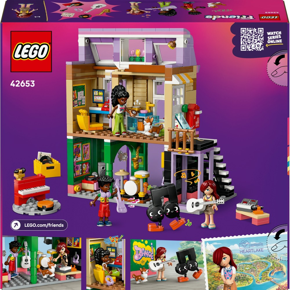 LEGO Friends - Музыкальный магазин и квартира 42653