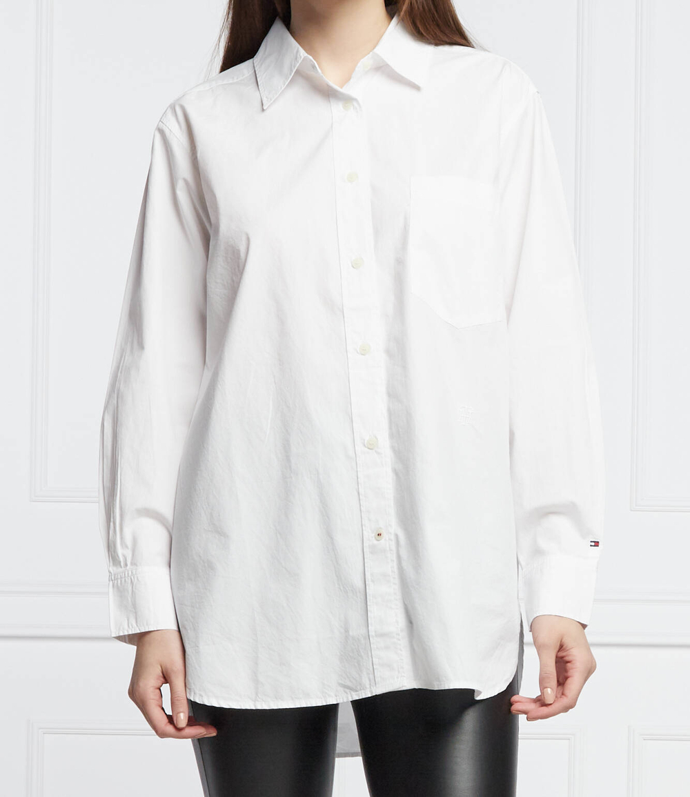 рубашка Tommy Hilfiger - белый(WW0WW35304)