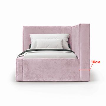 Кровать Bever ЛЕВАЯ 120 с подъемным механизмом Nebby 325