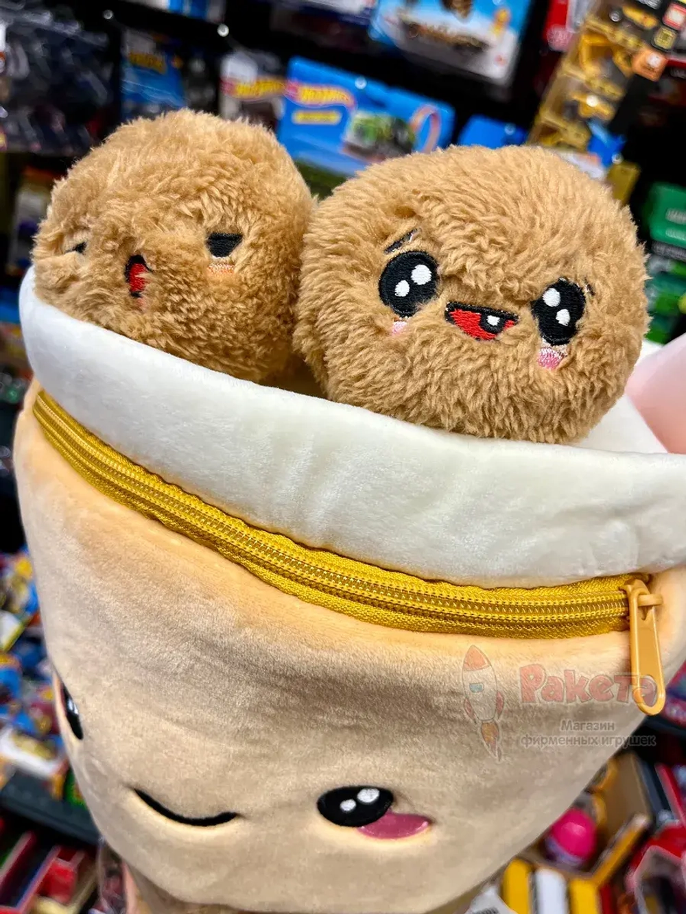 Мягкая игрушка Pudding Пудинг Коктейло