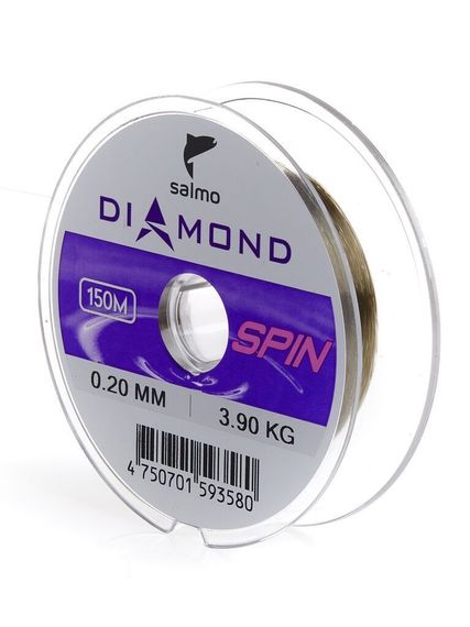 Леска монофильная Salmo Diamond SPIN 150 м, 0,20 мм