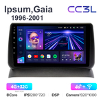 Teyes CC3L 9"для Toyota Ipsum, Gaia 1996-2001