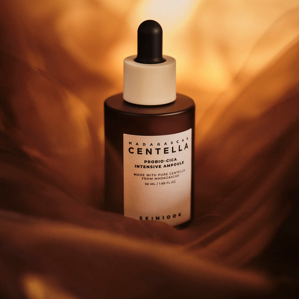 SKIN1004, Probio-Cica Intensive Ampoule, сыворотка с мадагаскарской готу колой, 50 мл (1,69 жидк. унции)
