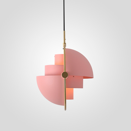 Подвесной Светильник Louis Weisdorff Gubi Multi-Lite Pendant Pink By Imperiumloft