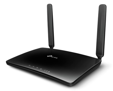 Роутер беспроводной TP-Link TL-MR150 N300 10/100BASE-TX/4G cat.4 черный