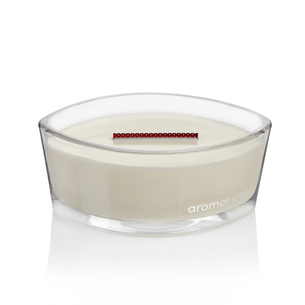 Аромасвеча AROMATICA Нежный кашмеран, эллипс
