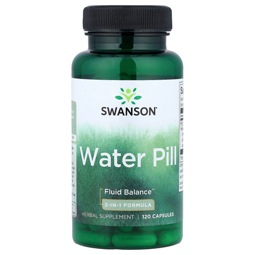 Swanson, водные таблетки, 120 капсул