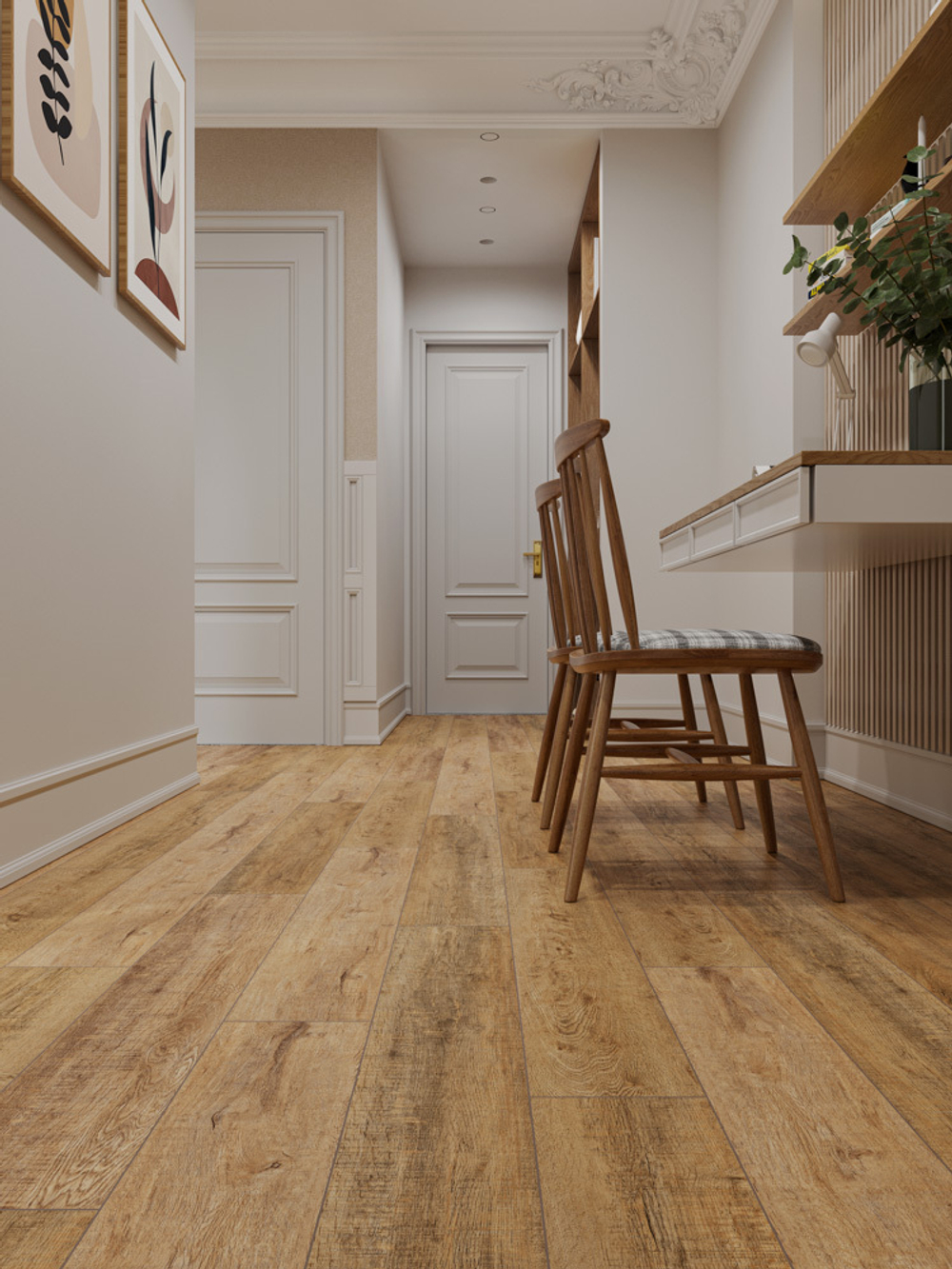 Ламинат SPC CronaFloor WOOD Дуб Робуста