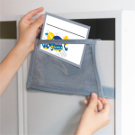 Кармашки в садик 83х24 Машинка