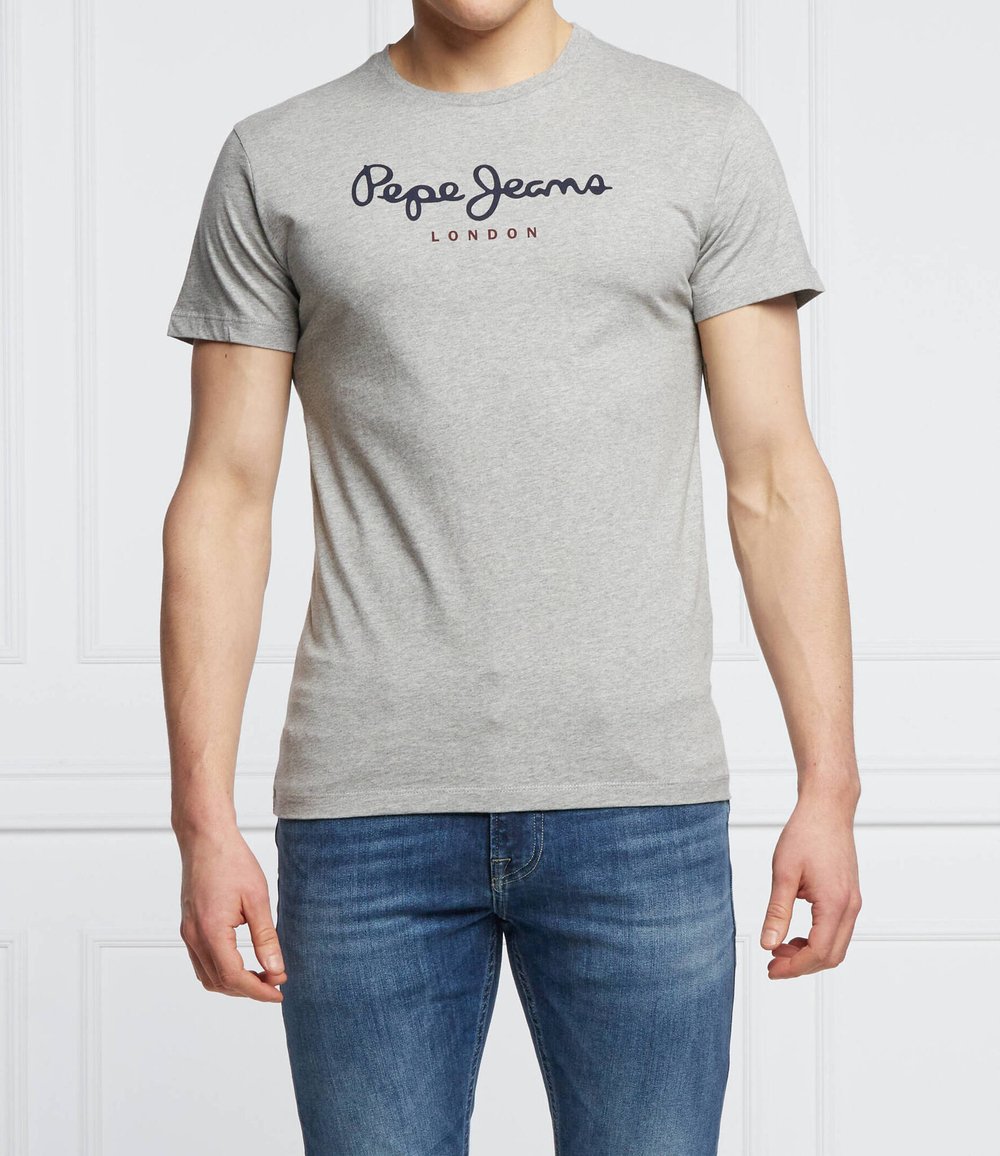 футболка eggo Pepe Jeans London - серый(PM508208)