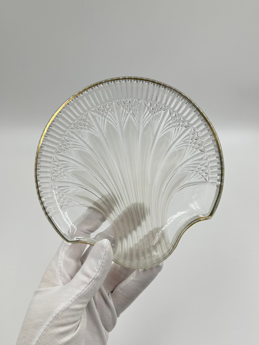 Тарелка стеклянная