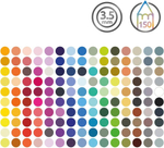 Derwent Chromaflow Набор 150 цветов