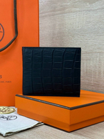 Кошелек Hermes из кожи крокодила