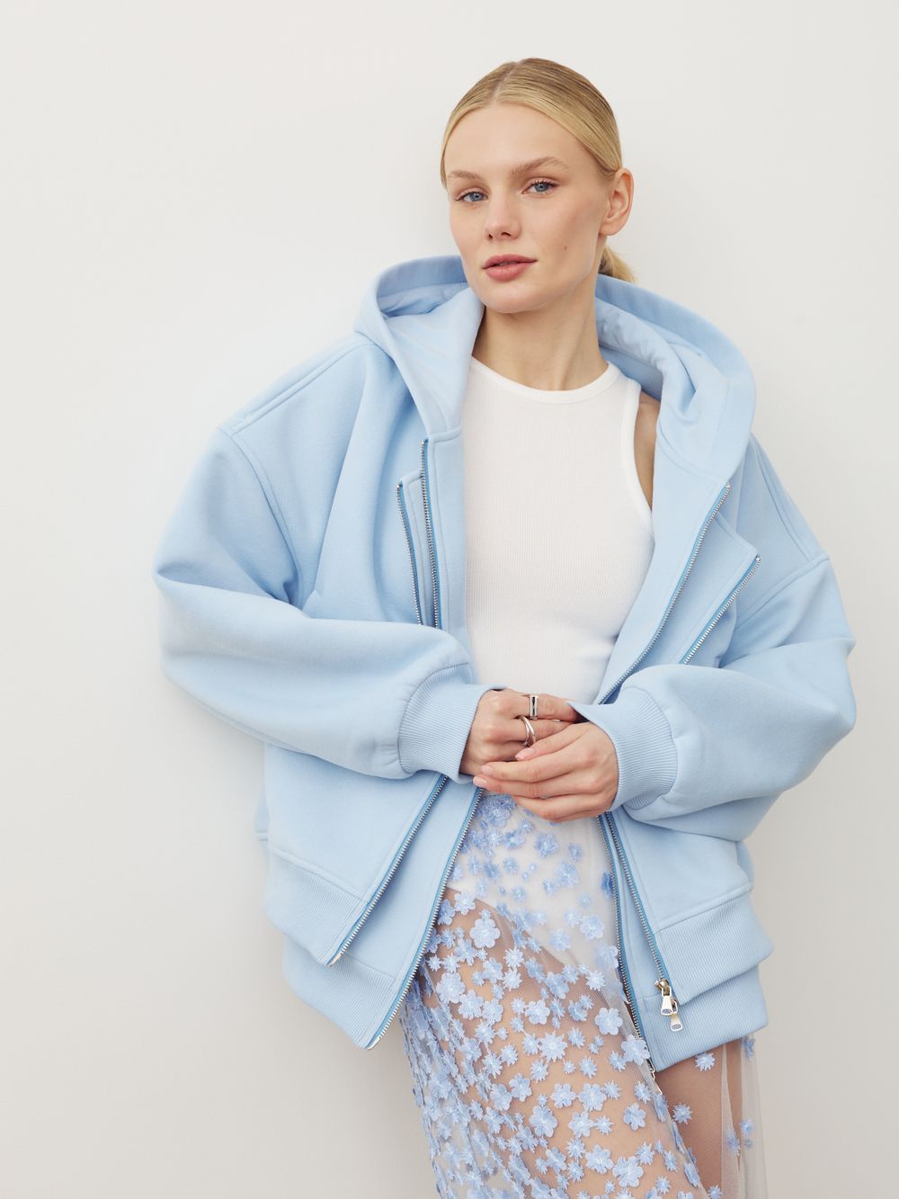 БОМБЕР-ОЛИМПИЙКА СВЕТЛО-ГОЛУБОЙ