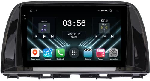 Магнитола для Mazda CX-5 2011-2017 (тип B) - FarCar S280 монитор 9.5" IPS на Android 13, CarPlay