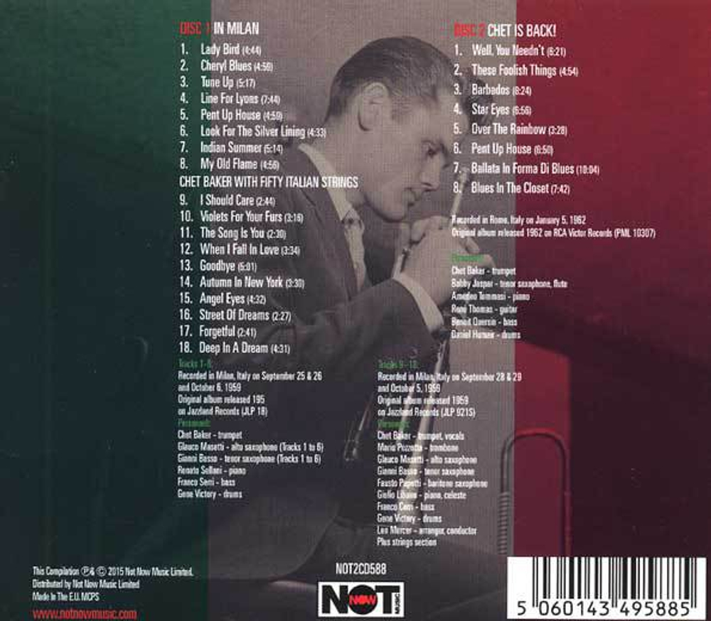 Chet Baker / In Italy (2CD)
