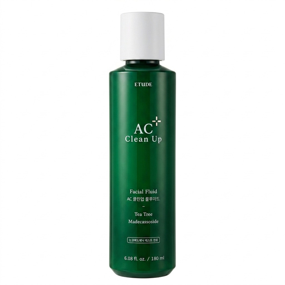 Освежающий флюид для проблемной кожи с акне Etude AC Clean Up Facial Fluid, 180мл