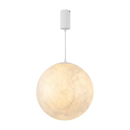 Светильник SP-SILKA-HANG-R400-12W Warm2700 (WH, 330 deg, 230V) (Arlight, IP20 Натуральный шелк, 3 года) 056880
