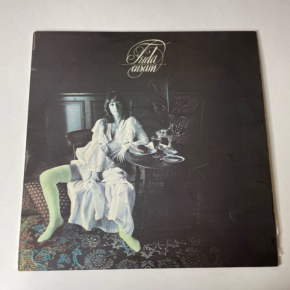 Винтажная виниловая пластинка LP Anni Frid Lyngstad Frida Ensam (From ABBA) (Швеция 1975)