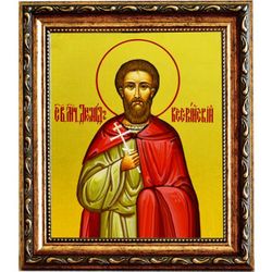 Диомид Кесарийский Мученик. Икона на холсте