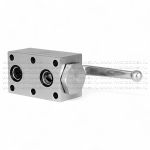 KHP-16 - Шаровой кран 2/2 на высокое давление, на плиту Ду16