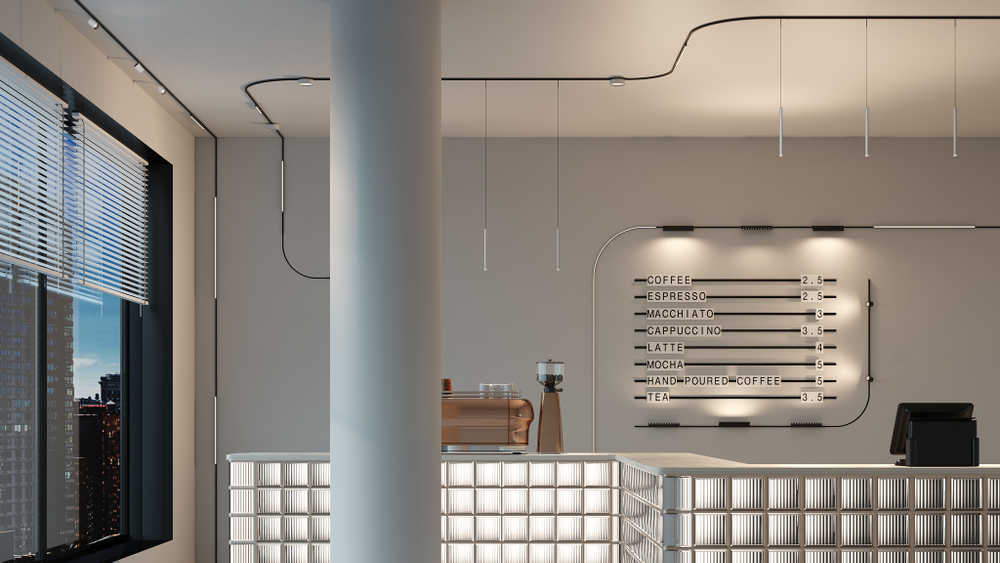 Трековые светильники магнитные Basis Levity 4000К 10Вт 100°
