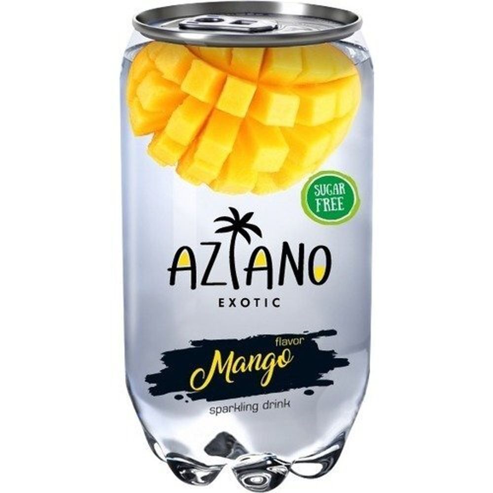Газ напиток Азиано, манго, 350 мл