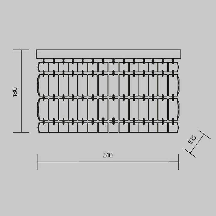 Настенный светильник Maytoni Dune DIA005WL-02CH