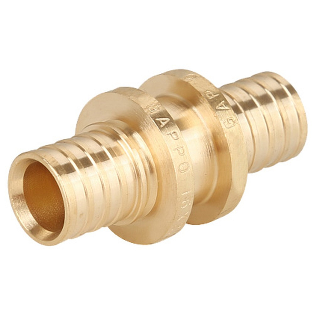 Муфта Gappo соединительная переходная латунная 20х16