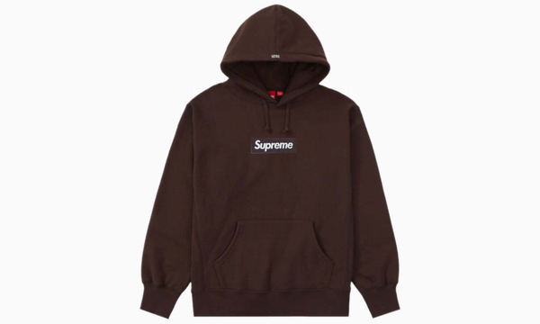 Supreme Box Logo Hooded Sweatshirt FW21 "Dark Brown"