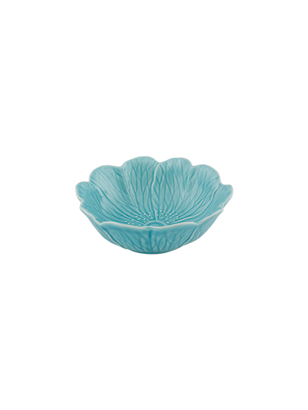 Чаша Bordallo Pinheiro Flora синяя (17 см)