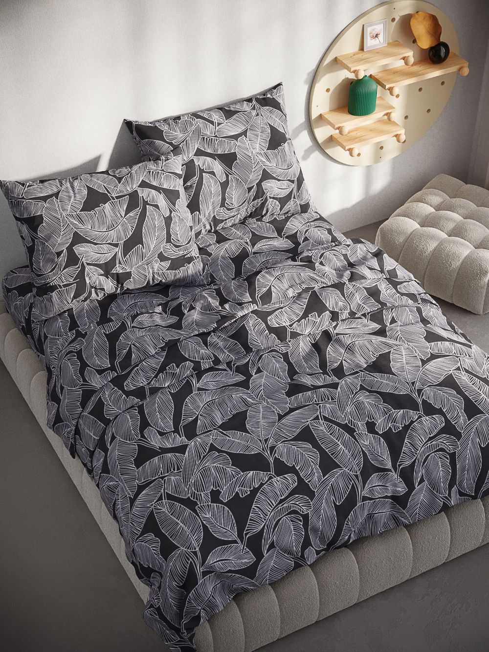 Простынь перкаль Сказка "Ферн" 200x215 см