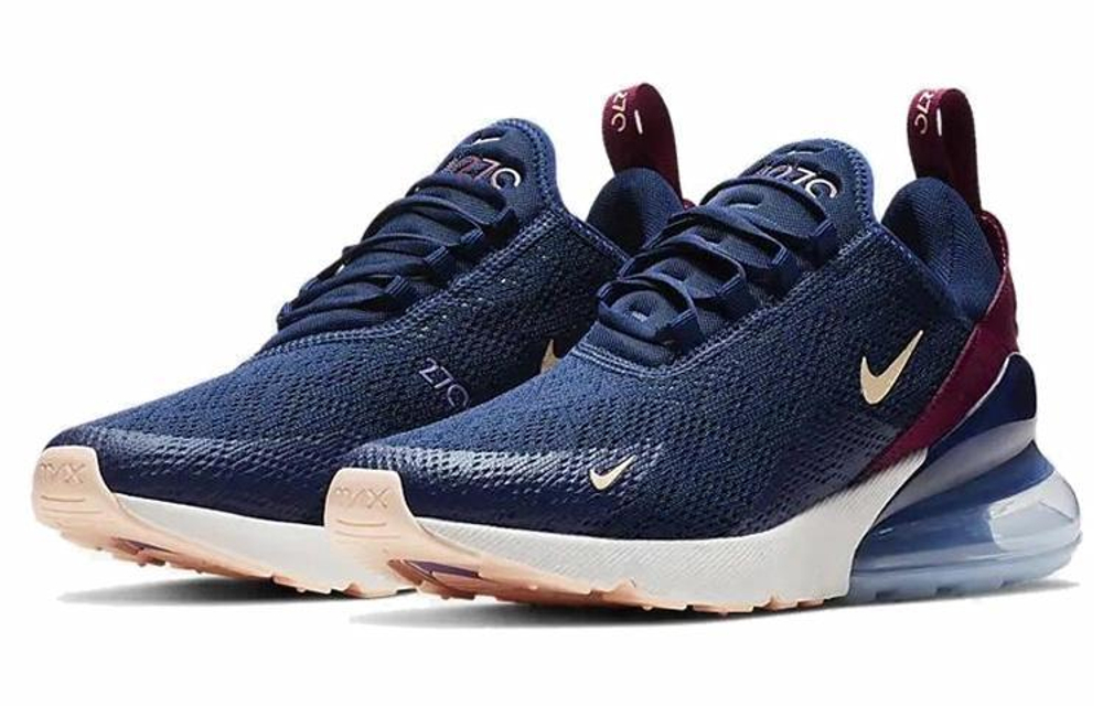 Кроссовки Nike Air Max 270 "Blue Void" (Женская размерная сетка)