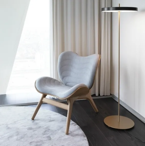 Напольный светильник Umage Asteria Floor, Ø43х151 см, антрацит