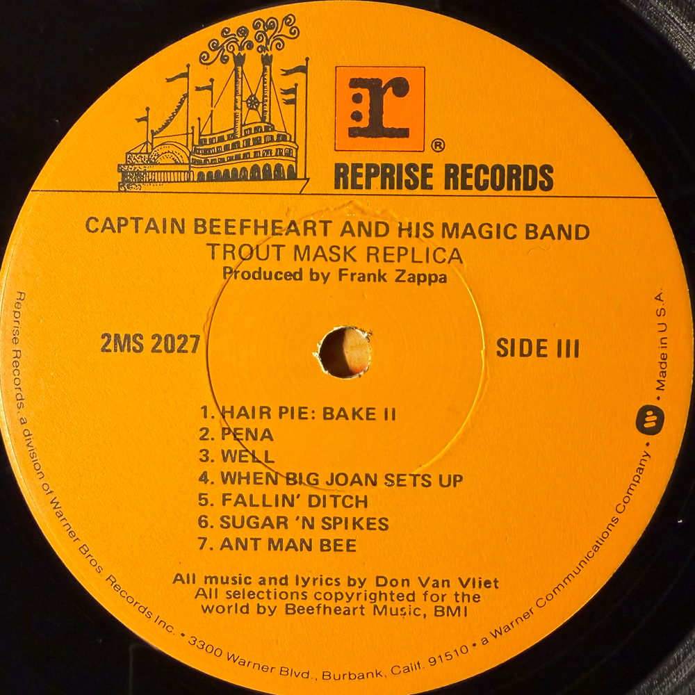 Captain Beefheart & His Magic Band ‎– Trout Mask Replica 2LP (США 1977г.) Т