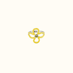 Кольцо Bloom Yellow Full