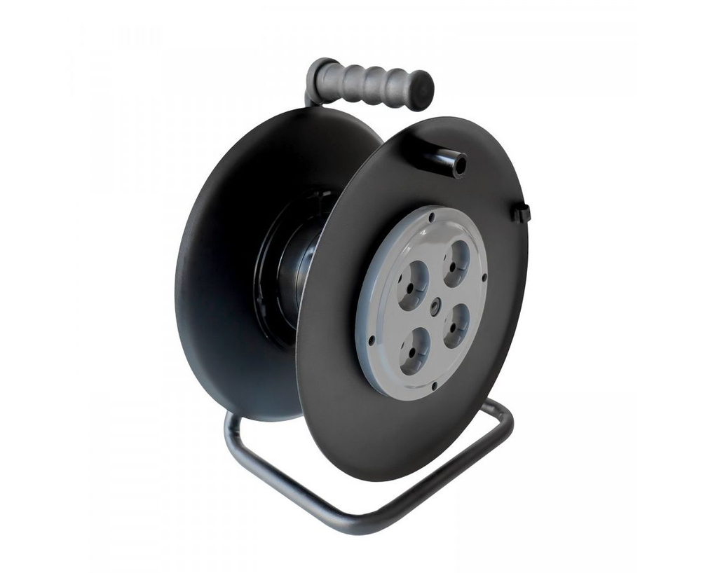 Катушка металлическая б/з 4 гнезда для намотки провода