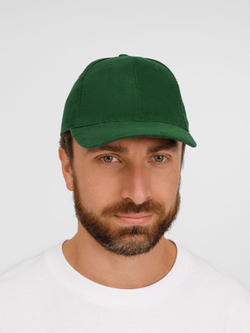 Бейсболка Buffalo, темно-зеленая