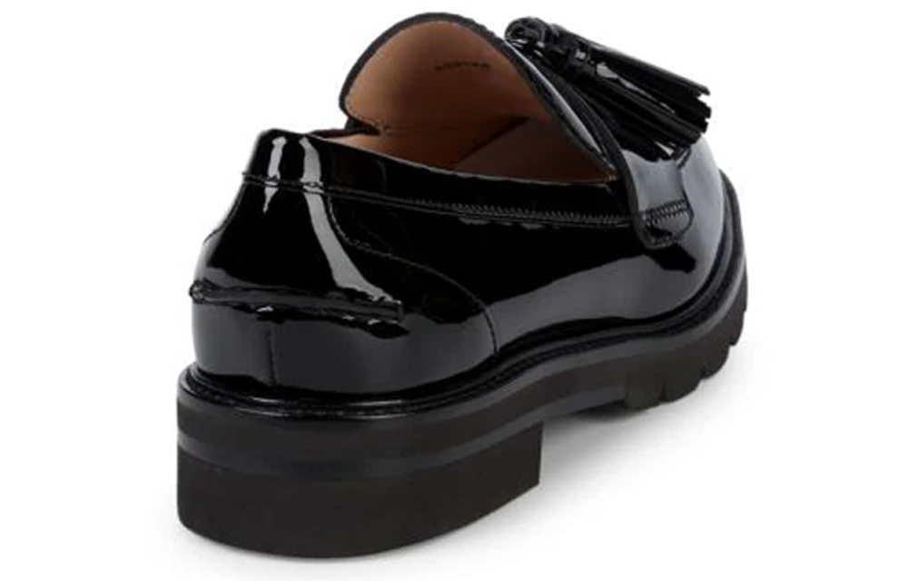 Stuart Weitzman/SW Adrina Patent Leather Loafers Women"s Black