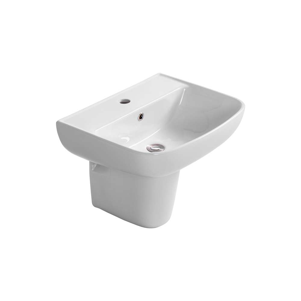 Полупьедестал для раковины AQ5431-00 300*240*340, белый