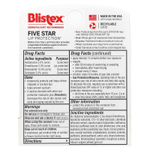 Blistex, Five Star Lip Protection®, защитное средство для губ и солнцезащитное средство, SPF 30, 4,25 г (0,15 унции)