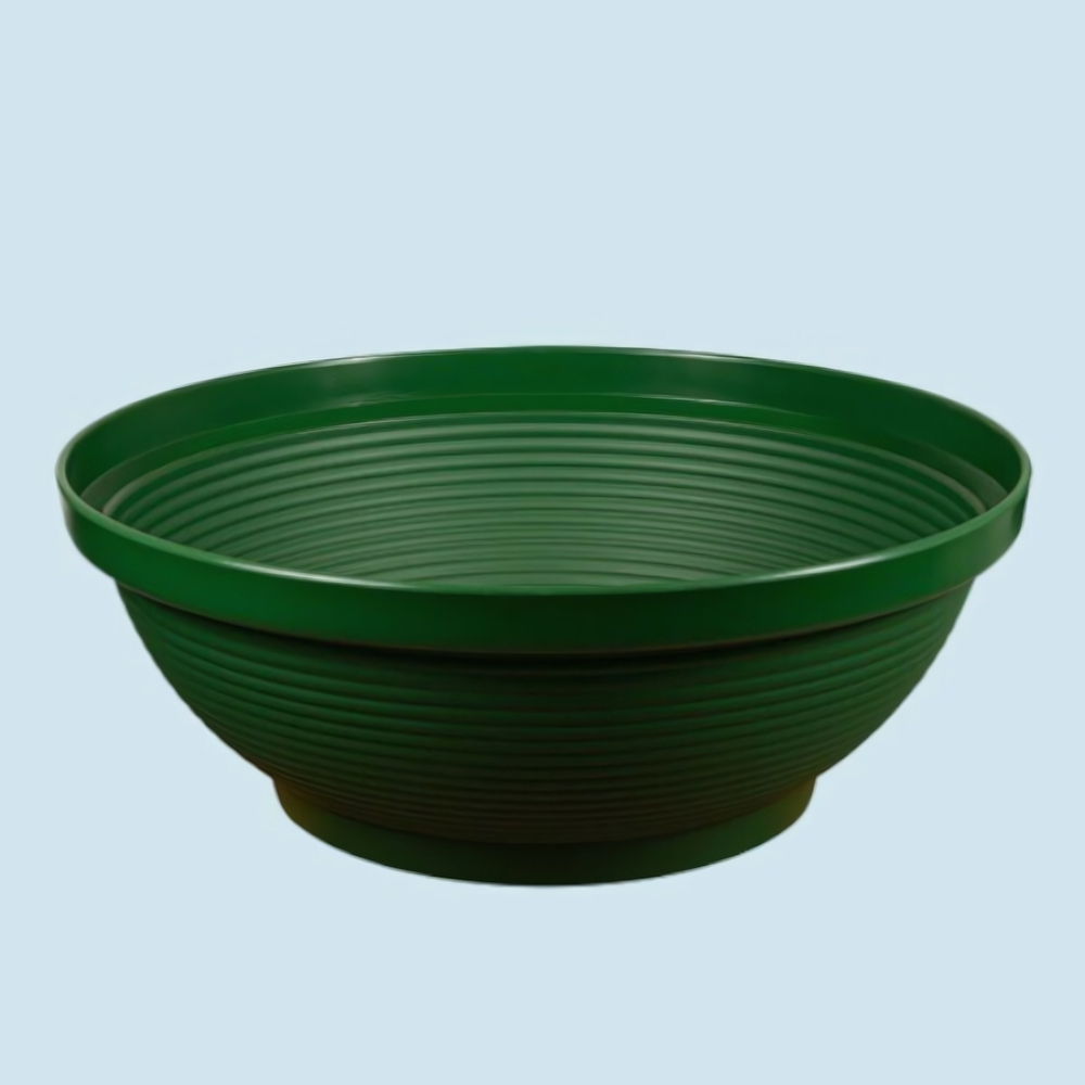 Кашпо "Клумба" 53л D=64,5см, H=24,3см (зеленый)