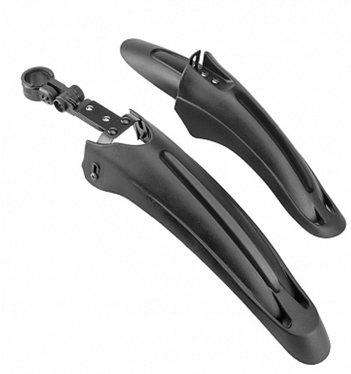 Крылья 20" быстросъемные XGNB-027 пластиковые чёрные