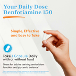 Doctor's Best, бенфотиамин 150, 150 мг, 120 растительных капсул