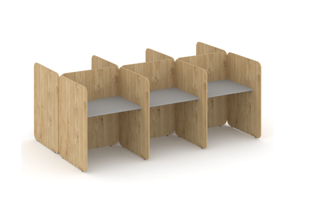 Стол для колл-центра ЛДСП комплект №6 KCB.K-006