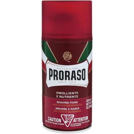 Пена для бритья Proraso, питательная, с маслом сандала и маслом ши, 300 мл