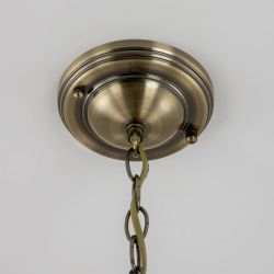 Citilux Витра-1 CL442110 Подвесной светильник витражный Бронза