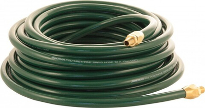 JAZ-7220BF Шланг полиуретановый для пневматического инструмента с штуцерами 1/4", 10х15 мм, 15 м